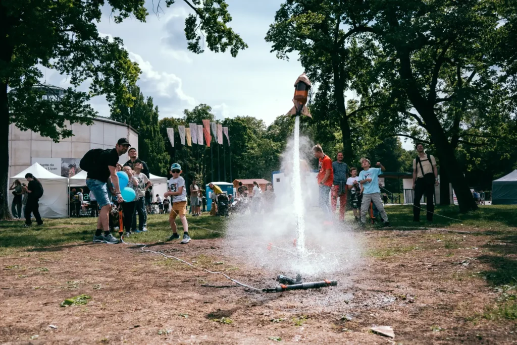 Workshop vodní raketky